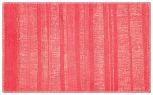 GERÇEK EL DOKUMA PEMBE RENGİ KİLİM PASPAS