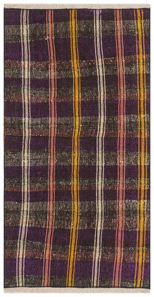 GERÇEK EL DOKUMA ÇOK RENKLİ DESEN KEÇİ KILI YÜN KİLİMİ