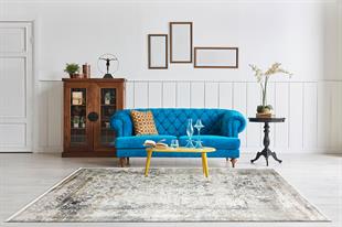  V 1 Yüksek Alçak Dokulu Özel Işıltılı Yüksek Kaliteli Sık Dokuma Modern Salon Halısı