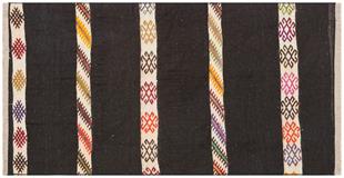 GERÇEK EL DOKUMA KAHVERENGİ  SİVAS KİLİMİ