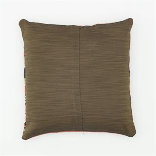 GENELEKSEL EL DOKUMA RENKLİ BOHEM DESEN KİLİM YASTIK KILIFI 