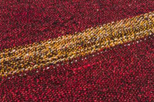 GERÇEK EL DOKUMA KIRMIZI RENGİ KİLİM PASPAS