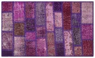 GENELEKSEL EL DOKUMA MULTİ  RENGİ PATCHWORK HALI PASPAS