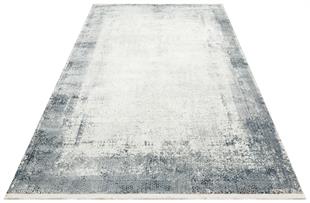 GREY BEİGE HAV TOZ VERMEZ ESKİTME DESENLİ MODERN MAKİNE HALISI