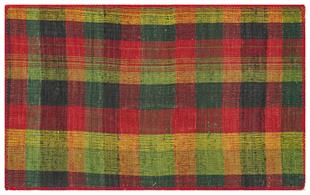 ÇOK RENKLİ ANADOLU EL DOKUMA KİLİM PASPAS