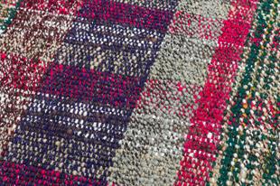 GENELEKSEL EL DOKUMA RENKLİ ÇAPUT KİLİM PASPAS