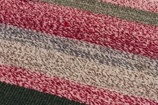 BORDO GRİ RENKLİ ANADOLU EL DOKUMA KİLİM PASPAS