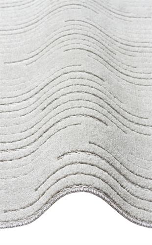 GREY  Hav Toz Vermez Yüksek Alçak Dokuya Sahip Modern Dokuma Halı