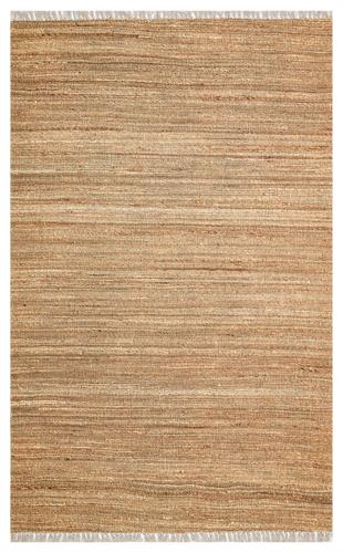 ASOS NATUREL JÜT HASIR GÖRÜNÜMLÜ HAV TOZ VERMEZ ÇİFT TARAFLI YIKANABİLİR KİLİM