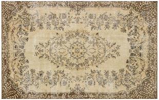 GENELEKSEL EL DOKUMA GÜLÜ GOBLEN SÜMERBANK YÜN HALISI