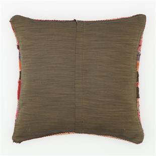 ÇOKLU RENK ASTAR EL DOKUMA YASTIK KILIFI