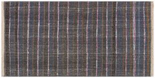 GERÇEK EL DOKUMA ÇOK RENKLİ DESEN KEÇİ KILI YÜN KİLİMİ