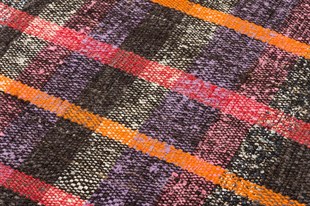 ANADOLU EL DOKUMA RENKLI KİLİM