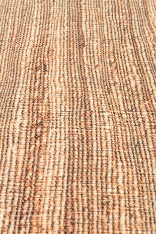 ASOS NATUREL JÜT HASIR GÖRÜNÜMLÜ HAV TOZ VERMEZ ÇİFT TARAFLI YIKANABİLİR KİLİM