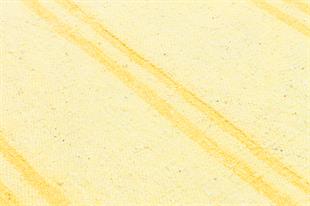 GERÇEK EL DOKUMA SARİ RENGİ KENDİR KİLİM PASPAS