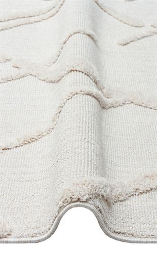 TERAZZO Hav Toz Vermez Yumuşak Dokulu Etnik Örgü Desenlere Sahip Modern İskindinav Halı