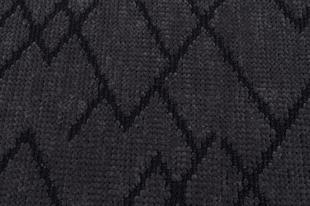 ANTRASİT RENGİ ISKANDİNAV DESEN MODREN ŞÖNİL DOKUMA KAYMAZ TABANLI HALI