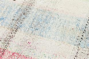 GELENEKSEL EL DOKUMA BEYAZ  RENGİ ÇAPUT PALA KİLİM PASPAS