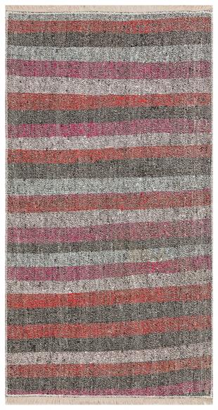 Çok Renkli El Dokuma Çaput Pala Yolluk Kilim