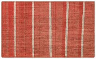 GENELEKSEL EL DOKUMA MERCAN RENGİ KENDİR KİLİM PASPAS