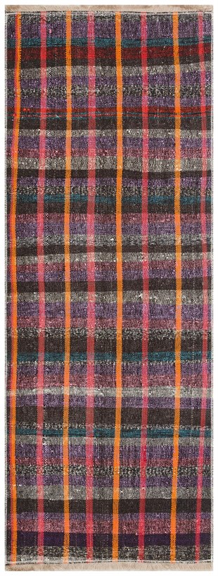 ANADOLU EL DOKUMA RENKLI KİLİM