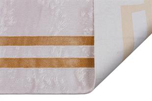 HALICA TENOM SARİ RENGİ ÇERÇEVELİ MODREN BAMBU HALI