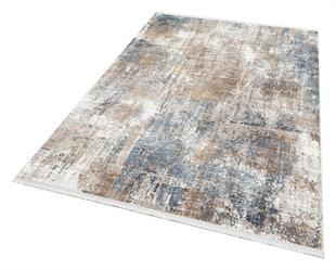 BLUE VİZON XW Yumuşak İpeksi Tuşeli Yüksek Alçak Oymalı Modern İnce Makine Halısı