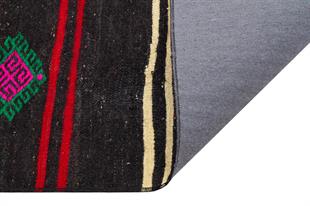 ÇOK RENKLİ ÇİÇEKLİ DESEN EL DOKUMA ANADOLU KİLİM