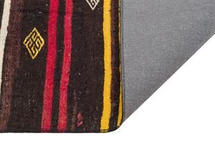 Eşsiz El Dokuma Sarı Kırmızı Rengi Sivas Yün Kilim