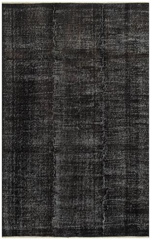 GENELEKSEL EL DOKUMA ANTRASİT RENGİ DESENSİZ  VİNTAGE HALISI