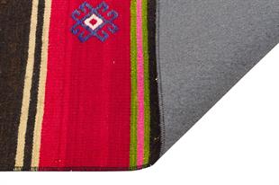 GERÇEK EL DOKUMA KAHVERENGİ  SİVAS KİLİMİ