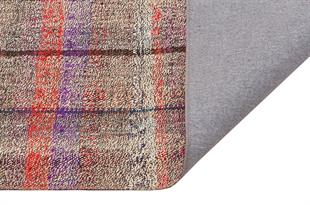 GENELEKSEL EL DOKUMA AÇİK KAHVERENGİ ANADOLU ÇAPUT KİLİMİ