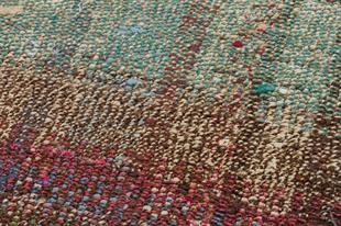 GERÇEK EL DOKUMA ÇOK RENKLİ ÇAPUT PALA KİLİM PASPAS