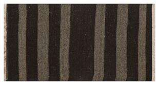 GENELEKSEL EL DOKUMA AÇİK KAHVERENGİ GRİ ANADOLU ÇAPUT KİLİMİ