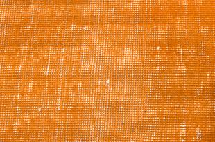 EŞSİZ EL DOKUMA TURUNCU RENGİ ÇİÇEKLİ DESEN VİNTAGE HALISI