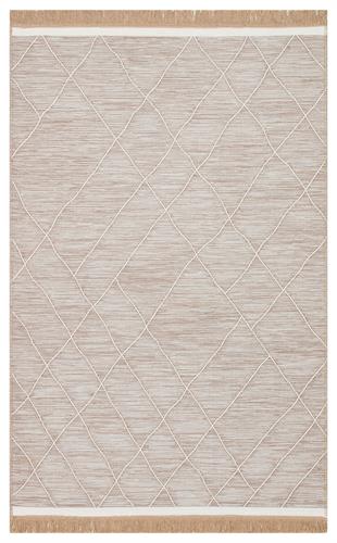 ARYA CRAFT BEİGE HAV TOZ VERMEZ YIKANABILIR MODERN DESENLI DOKUMA KILIM