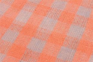 GERÇEK EL DOKUMA PEMBE RENGİ KENDİR  KİLİM PASPAS