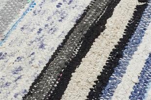 EŞSİZ EL YAPIMI BEYAZ KARIŞIK RENGİ ÇAPUT PALA KİLİM PASPAS