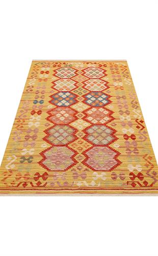 RED Yıkanabilir, Çift Taraflı Kullanıma Uygun Yumuşak Tuşeli Otantik Kilim