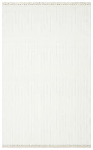 WHİTE  Hav Toz Vermez Yüksek Alçak Dokuya Sahip Modern Dokuma Halı