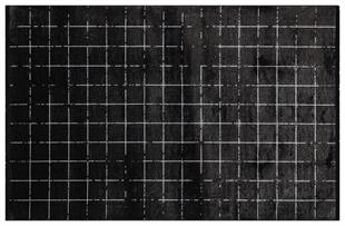 KOZA HALI LOFT SİYAH BEYAZ RENGİ MODREN SALON HALI