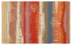 TERRA Yıkanabilir, Çift Taraflı Kullanıma Uygun Yumuşak Tuşeli Otantik Kilim