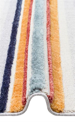 TERAZZO Hav Toz Vermez Yumuşak Dokulu Etnik Örgü Desenlere Sahip Modern İskindinav Halı