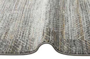CREAM GREY Hav Toz Vermez Modern Makine Halısı