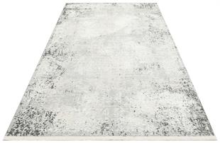 CREAM GREY XW  HAV TOZ VERMEZ ESKİTME DESENLİ MODERN MAKİNE HALISI