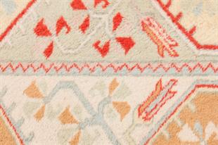 Geneleksel El Dokuma  Açik Kahverengi Türk Milas Halısı