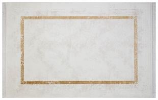 HALICA AVANGARD BEYAZ ALTIN RENGİ BAMBU AKRİLİK SALON HALISI