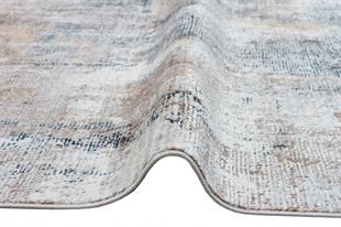 BLUE VİZON XW Yumuşak İpeksi Tuşeli Yüksek Alçak Oymalı Modern İnce Makine Halısı