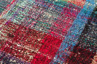 GENELEKSEL EL DOKUMA RENKLİ ÇAPUT PALA ANTİK KİLİMİ