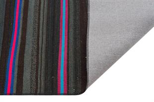 Çok Renkli Anadolu El Dokuma Vintage Kilim